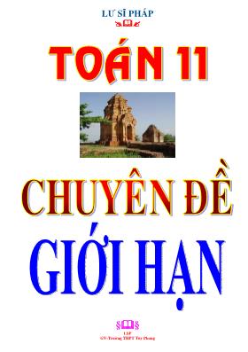 Toán 11 - Chuyên đề Giới hạn